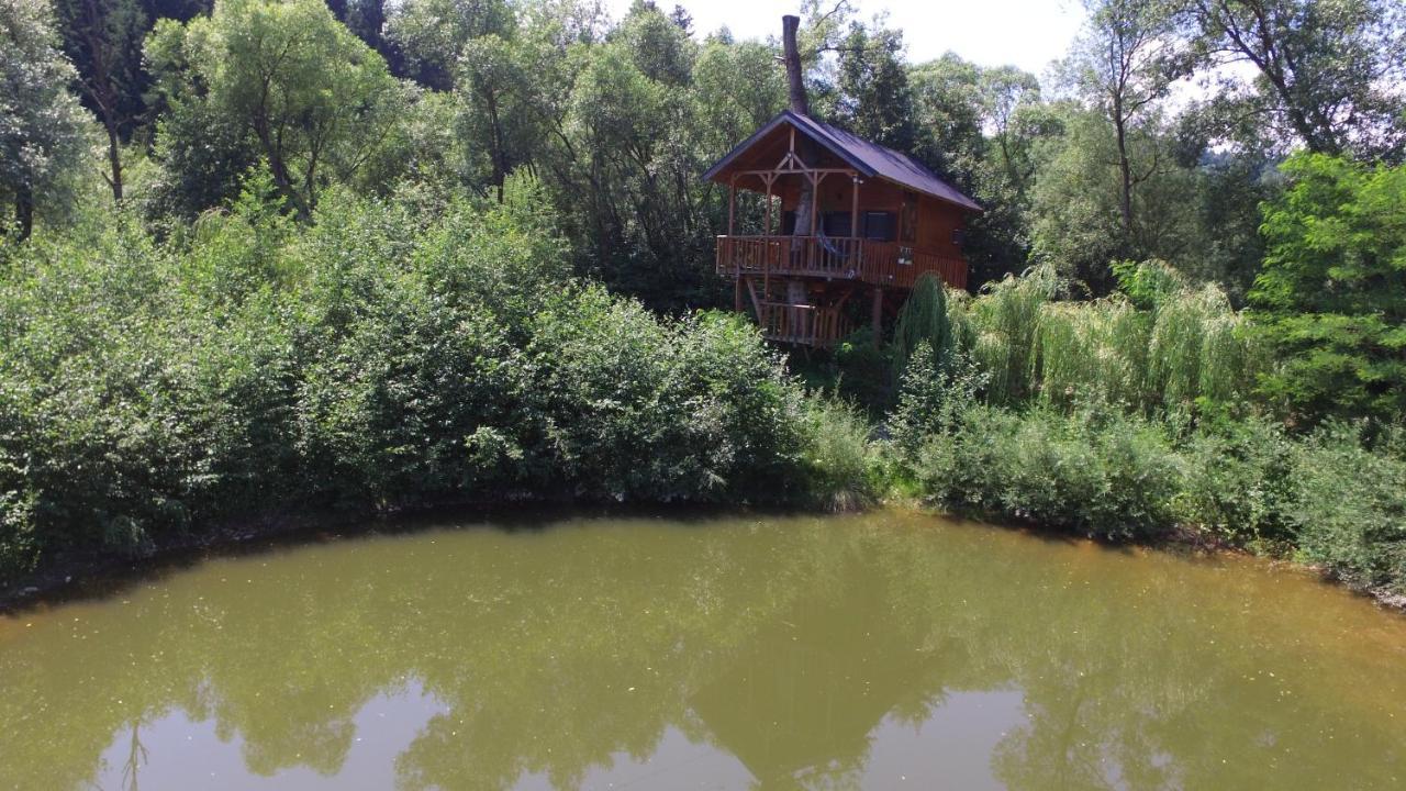 Cuibul Vulturilor - Casuta In Copac Moisei Exterior foto